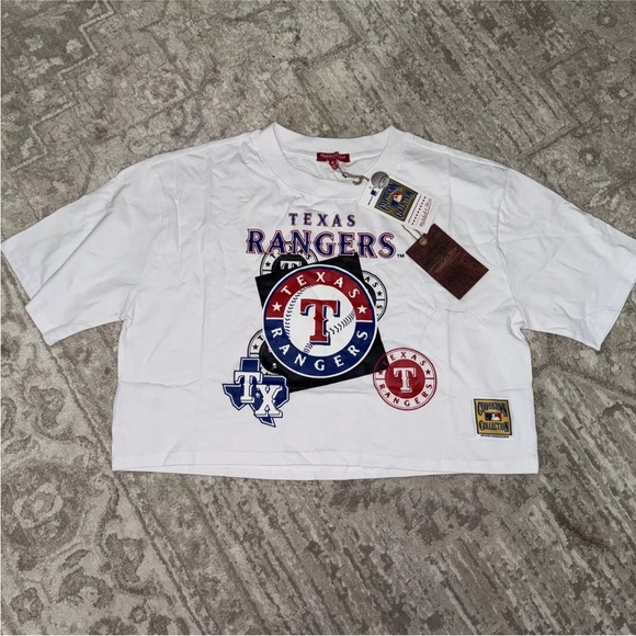 Mitchell & Ness MLB Texas Rangers Cooperstown Collection Shirt M‎ - Picture 1 of 3